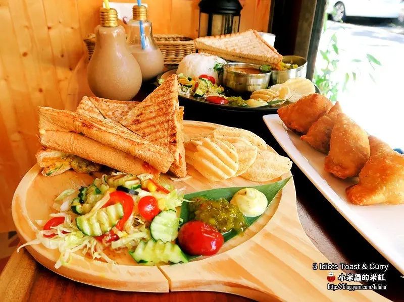 【捷運台電大樓站】3 Idiots Toast & Curry三個傻瓜素食印度餐廳(公館印度料理 / 素食 / 早午餐)