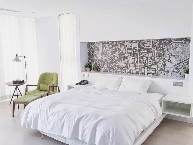 【逢甲住宿推薦 -  希堤微旅 Hotel Mapp & 艾斯米咖啡館 ESME】台中住宿早午餐推薦║鄰近逢甲商圈的優質住宿！純白簡約明亮寬敞的環境！起床後再去美美的餐廳享用早午餐！