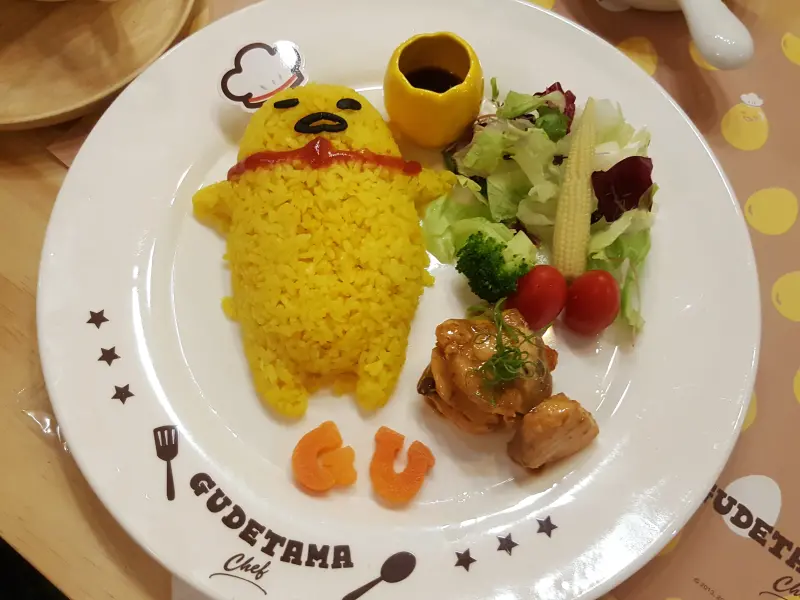 【食-台北大安】Gudetama Chef-蛋黃哥五星主廚餐廳♥從裝潢到餐點都無敵療癒