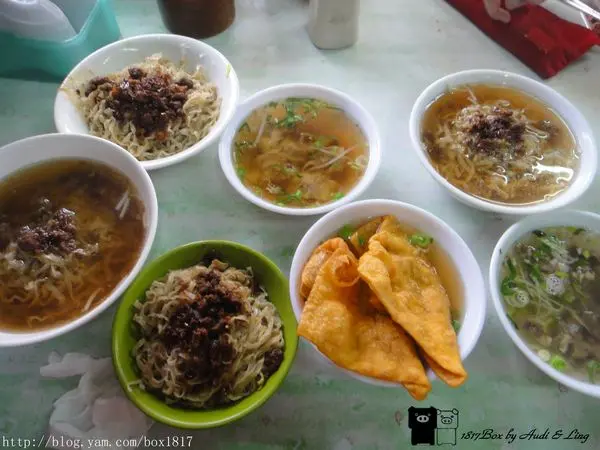 【台南。鹽水】阿三意麵。鹽水點心城。2016月津港燈節