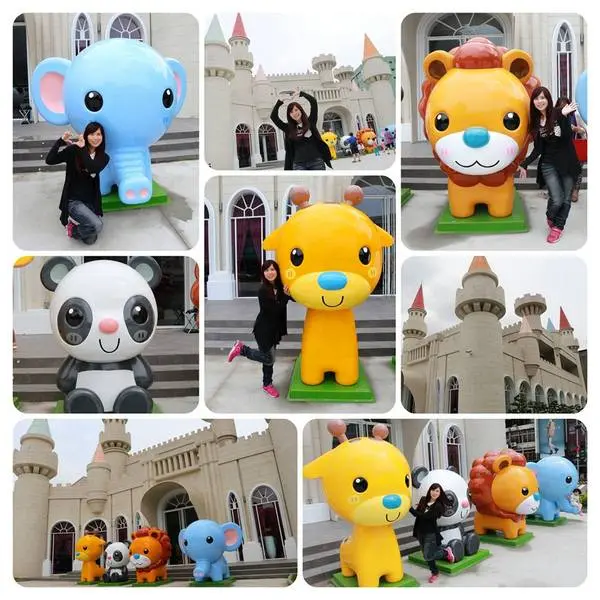 【新北市景點】新莊新地標泰舍至善元~繁華熱鬧的新莊區黃金路段蹦出了耀眼的大型城堡，派對動物在城堡前狂歡，另類賣房子行銷好有創意        
      