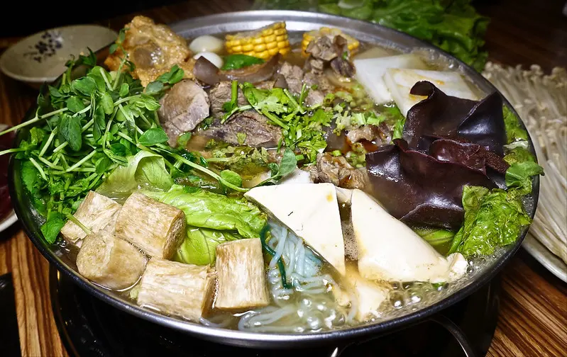 沒有羊羶味的美味羊肉爐, 南京三民,  山羊城 全羊館羊肉爐 松山健康店