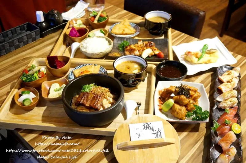【美食♔台南中西區日本料理】城前料理亭。超級犯規的鰻魚丼！炭火現燒入魂白燒鰻丼、入魂蒲燒鰻丼、炙燒鮭鰻丼～激推平日限定午餐