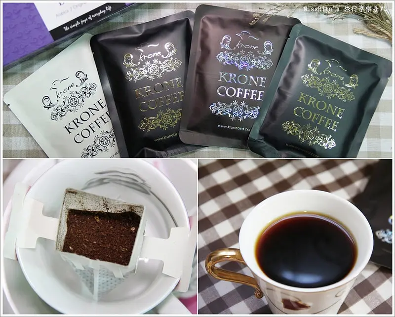 《宅配》皇雀咖啡Krone Cafe‧耳掛式咖啡包，隨時隨地都可以享受在咖啡館的悠閒氛圍，親民的價格品嘗精選單品咖啡豆的好滋味❤