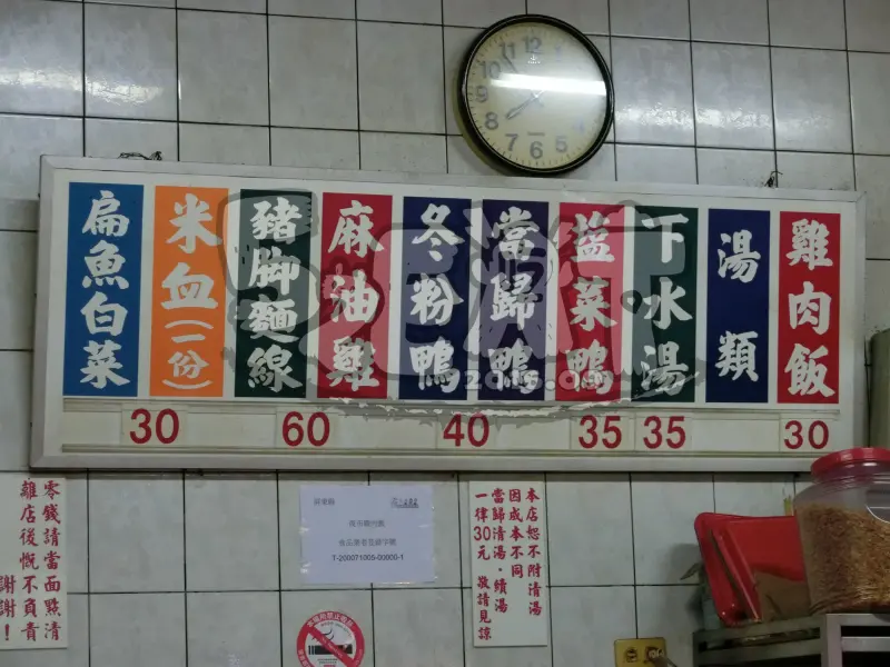 【屏東夜市美食小吃推薦】屏東夜市雞肉飯價位，菜單大公開！超有人氣的銅板美食！屏東美食小吃旅遊景點推薦！