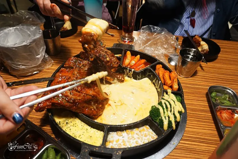 【台北，大安】起司控的小天堂，韓國詹姆仕起司豬肋排在台灣就能吃到惹~板南捷運忠孝敦化站