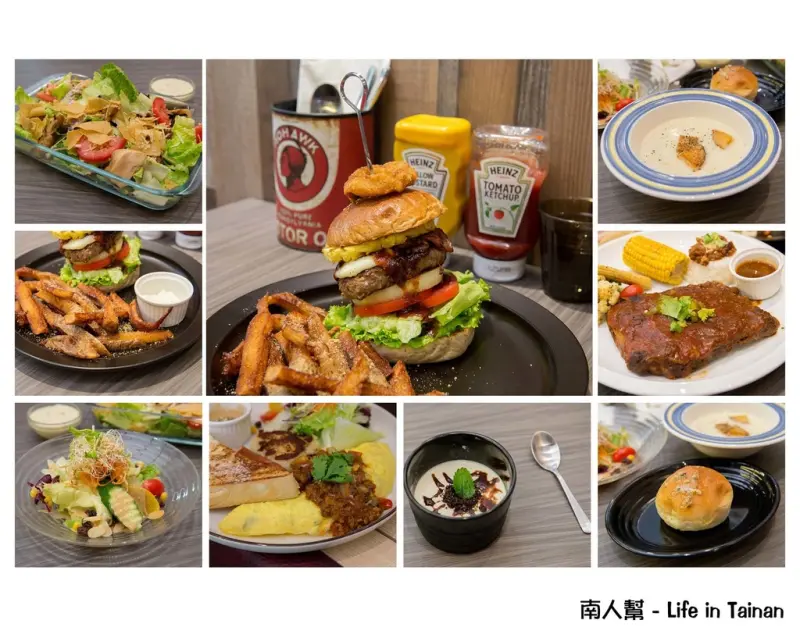 【台南市東區-美食】限量餐點│手工漢堡肉│主廚特製餐點│巷弄中的美式小餐館~~Kook美式餐廳