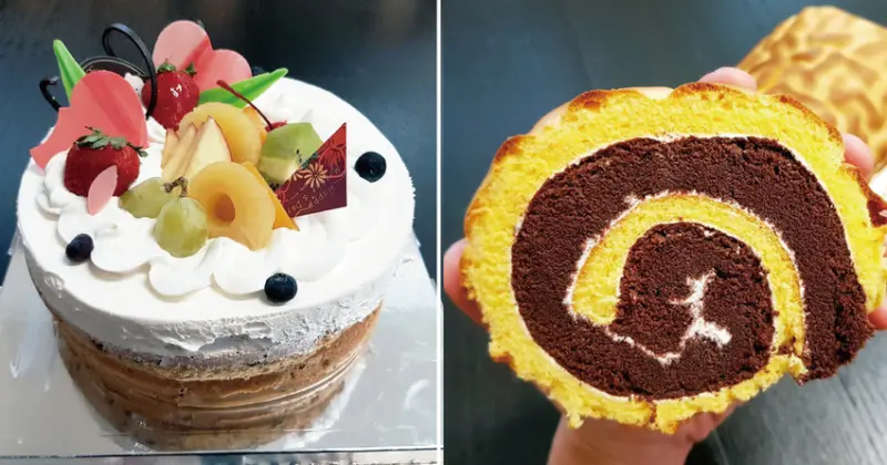 【台南蛋糕】麥園烘焙坊｜伯爵紅茶水果蛋糕｜彌月之喜虎皮蛋糕捲｜30年老店的經驗積累｜