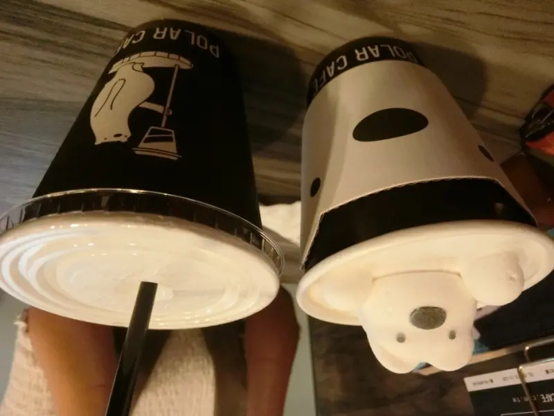 食尚小咪 ♥ 【台北東區○Polarcafe北極熊主題咖啡店 小巷弄下午咖啡店！必點超療癒北極熊棉花糖拿鐵蜂蜜牛奶也好喝耶!!! 推薦東區咖啡店】