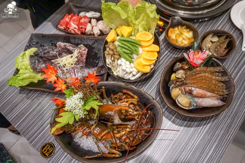 波士頓龍蝦套餐蒸的新鮮，海味鮮甜的九鼎蒸霸（獨特高壓蒸鮮料理）