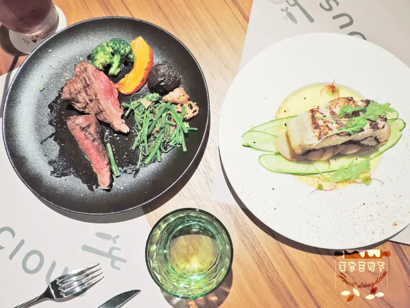 食記◎--【台北車站 京站牛排】朵頤排餐館。慶生就帶媽咪去吃精緻的七品套餐!