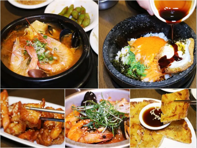【高雄前鎮】玉豆腐夢時代店-韓國豆腐煲專門店。澎湃大蝦超過癮