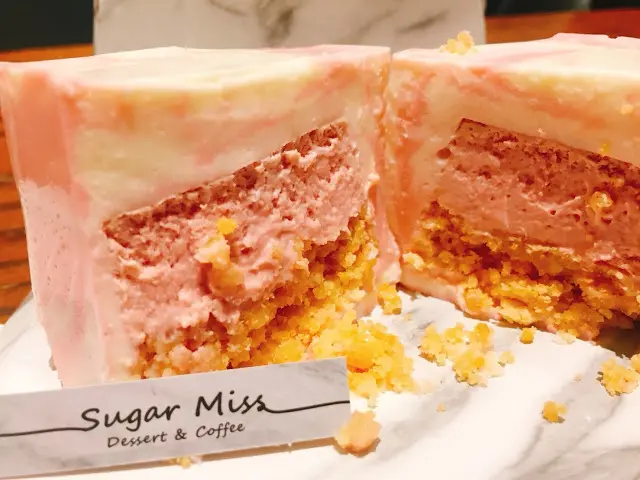 『台北。大安』Sugar Miss。美艷大理石乳酪蛋糕
