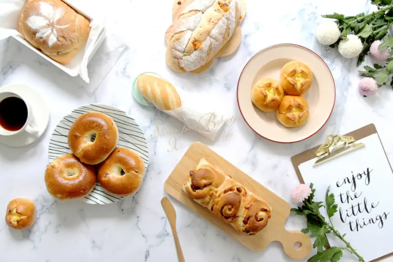 【男子的日常生活】緩步烘焙 Slow pace Bakery，長時間發酵手作烘焙，聞著麵包香氣，放緩一下生活步調。宅配麵包/三重/台北橋站(文末抽獎送麵包囉)