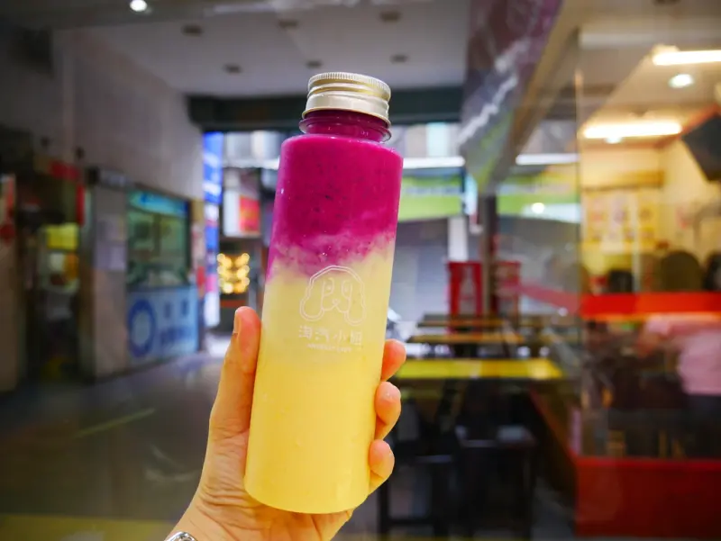 【Angelas日嚐】西門町新開幕飲料店，少女心大爆發，漸層果昔、氣泡飲與沙瓦【淘汽小姐】