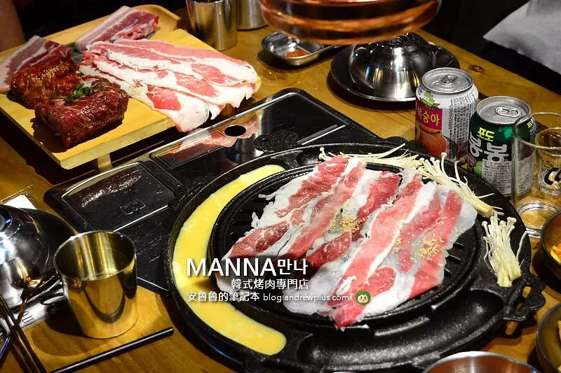 MANNA 만나 韓式烤肉專門店-大口喝韓國燒酒,大口吃肉,美麗的老闆娘桌邊烤肉服務@新北市板橋區/燒肉/烤肉/真露/燒酒/啤酒/居酒屋/板橋韓式料理/府中站/板橋站
