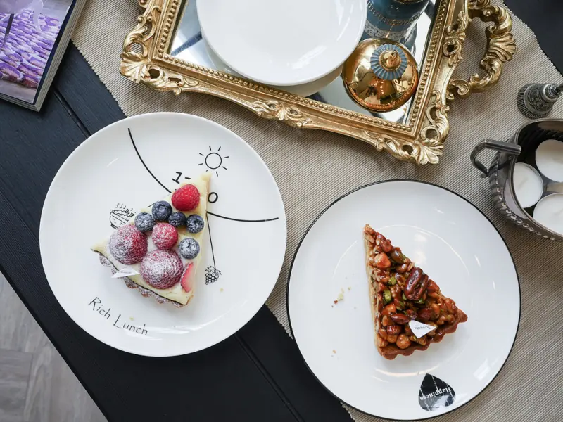 [台中 西區] Fermento 發酵 超美大理石紋玻璃屋甜點店 台中美食推薦