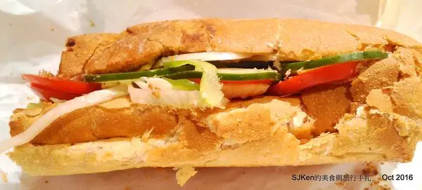 「Subway  林口長庚店」--- 每日優惠特餐「6吋鮪魚蜂蜜燕麥潛艇堡」