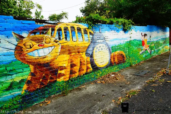 【屏東。東港】東港最後一片天堂。共和新村。搶救眷村彩繪牆。偶像劇《波麗士大人》拍攝場景