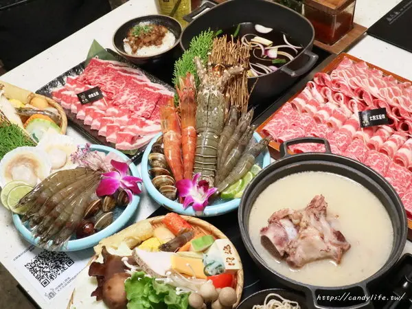 台中美食│肉魂鑄鐵料理〃北屯火鍋推薦～單人大胃王霸氣登場！肉量超驚人，還有豐富海鮮厚里呷免驚～        
      