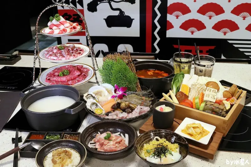 肉魂鑄鐵料理｜台中北屯火鍋推薦！超豪華英式三層架肉盤，雙人套餐份量多