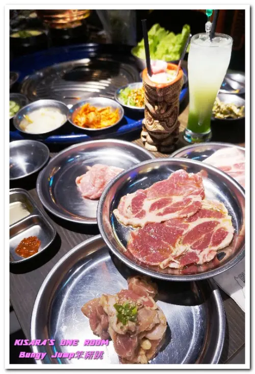 松山區韓式燒肉．刺激味蕾的經典燒肉創新口味──Bungy Jump笨豬跳        
      