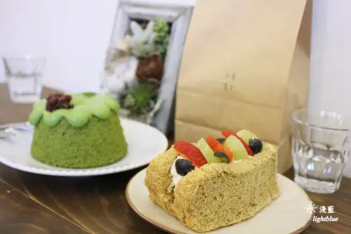 台中美食：淺藍 × 小麥菓子～蓬鬆滑順多口味的好吃無油戚風蛋糕，才吃完就想回訪