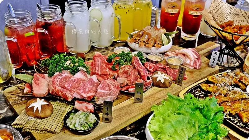 北屯在地人大推燒肉店-龍門燒肉 馬場洞韓牛專賣店，記得一定要加點隱藏版海鮮盤 - 棉花糖的天空