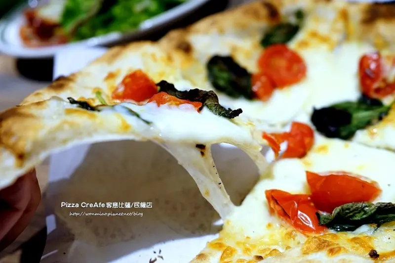 捷運中山國中站美食 ✿ Pizza CreAfe客意比薩/民權店 ✿ 平價美食 / 義式料理 / 下午茶 / 聚餐 推薦 (完整菜單 menu)