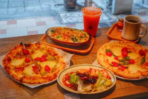 【Pizza CreAfe客意比薩/民權店】百元窯烤披薩 ‧ $189自選口味 │刻意的美味_**完整MENU**『中山國中站/松山機場』