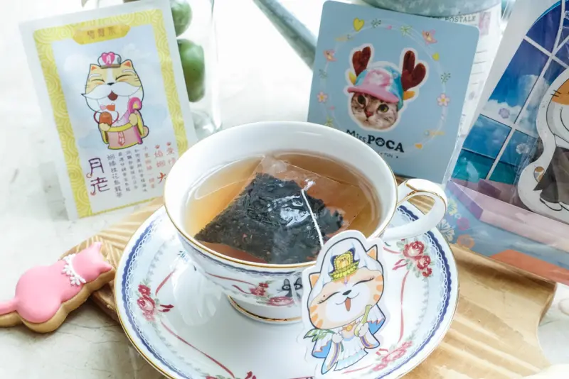 『魔王食記』婚禮小物 Miss Poca 波卡小姐 貓奴肯定愛翻的貓痴茶包禮盒/二次進場/送客禮/彌月禮/午茶組『內文有店家資訊』