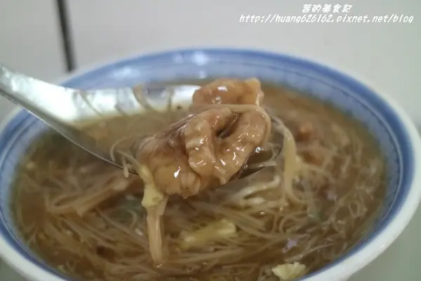 【彰化鹿港鎮】鹿港第一市場必吃美食『蚯蚓龍山麵線糊』在地人的最愛~