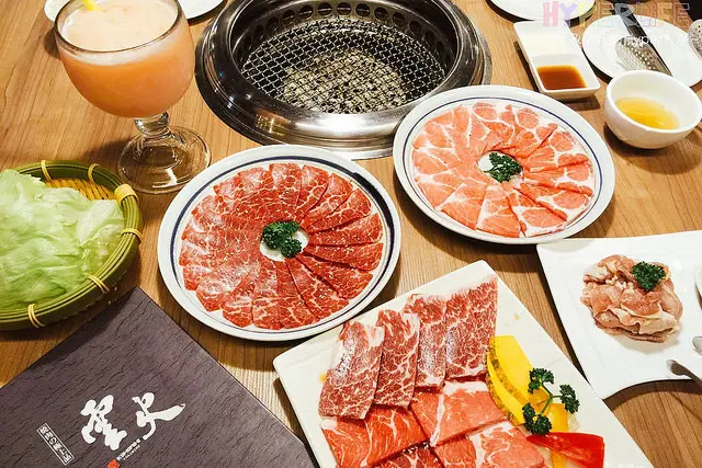 雲火日式燒肉 - 西屯區好吃燒肉再一發，忠於食物原始口味，使用choice等級牛排好滋味，還有台灣香草豬後腿肉口感好有彈性啊～