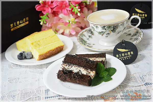 【宅配】黑天使的禮物《檸檬鐵塔乳酪 ＆ 深黑白巧克力》        
      