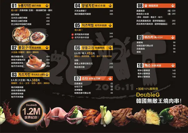 【台中北區美食韓式料理推薦】打啵G菜單價位大公開！全城戒備！打啵G空降來也～台中三民路美食小吃旅遊景點推薦。