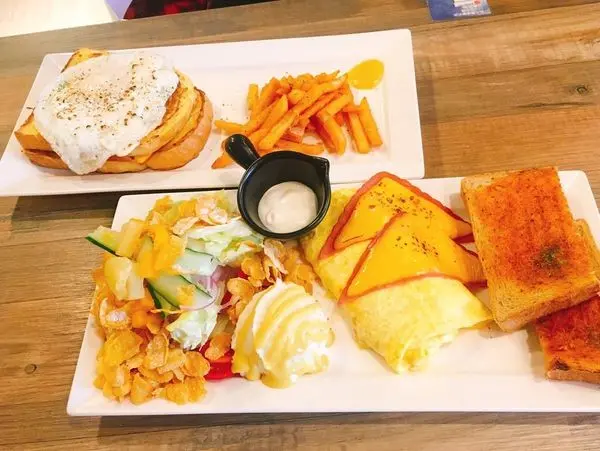 【桃園美食】豐滿早午餐，飽到讓你變豬頭。