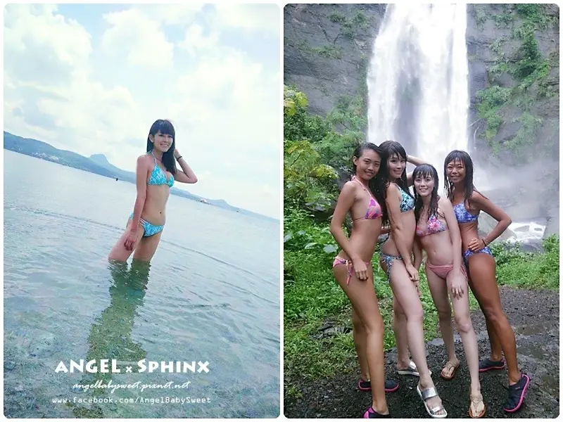 「墾丁」秘境瀑布卡悠峯 ❤ 墾丁美人魚學校｜Girldive美人魚課程｜水中寫真 (中)