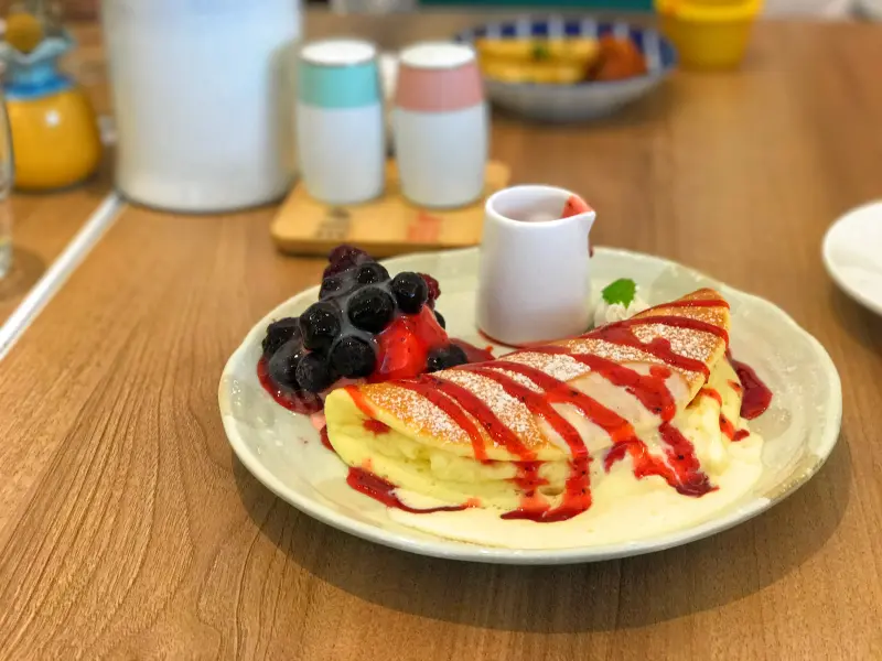 【高雄 屋莎鬆餅屋。Woosa／日式鬆餅】苓雅區