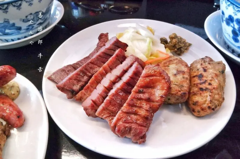 【日本仙台美食】たんや善治郎牛舌，仙台車站超值商業午餐附菜單 /仙台名物推薦必吃▲女子的休假計劃▼