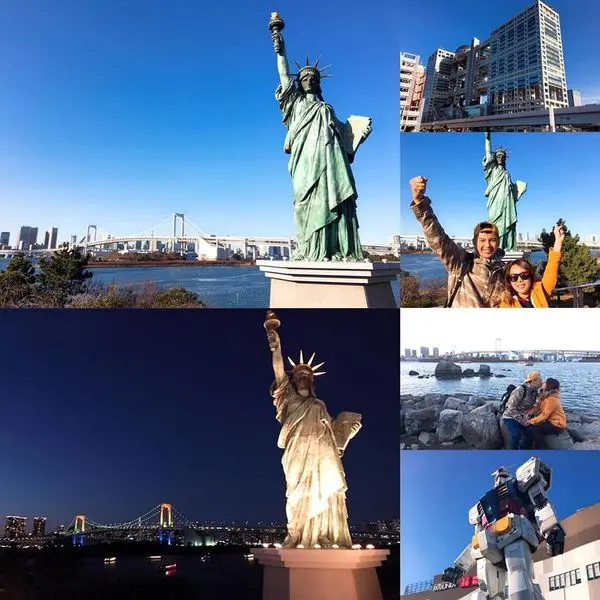 [愛旅遊] 如果我不在台場 那就是在往台場的路上/富士電視台/自由女神/彩虹大橋/鋼彈機器人/DiverCity Tokyo Plaza/Aqua City