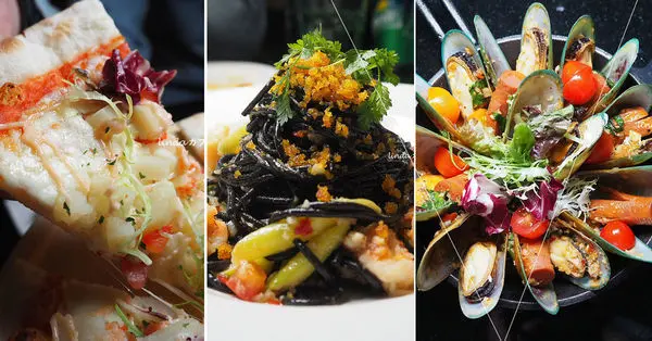 TUTTO Fresco 翡冷翠義式餐廳 蒜味烏魚子墨魚麵必吃 TAPAS 聚餐推薦首選! 台北車站美食 交通便利