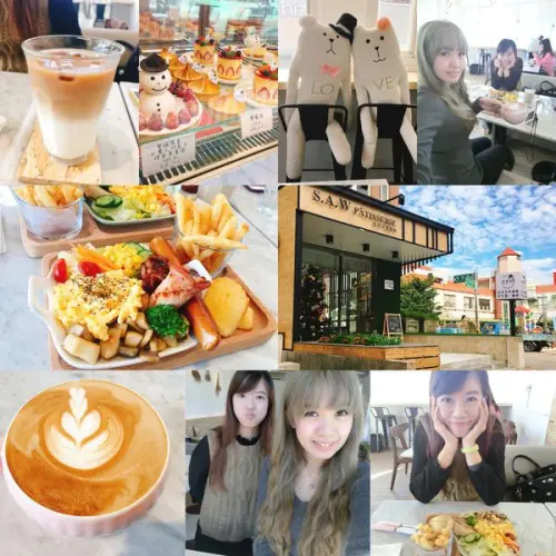 竹北光明商圈 🎀 S.A.W Café & Pâtisserie 法式手作甜點 豐富早午餐