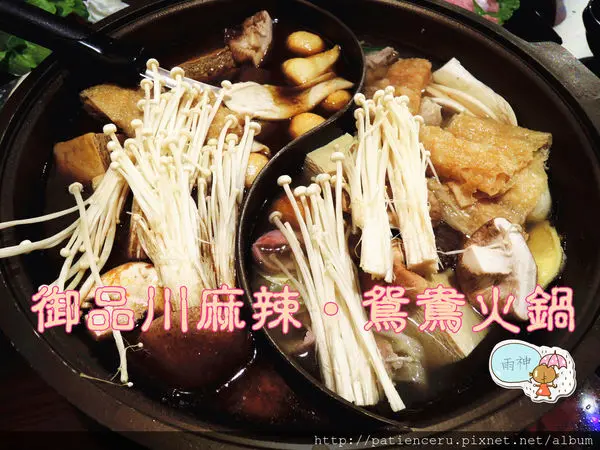 §雨神§【台南善化─美食】御品川麻辣、鴛鴦火鍋★不油也不膩，豬大骨和中藥熬製的麻辣燙！