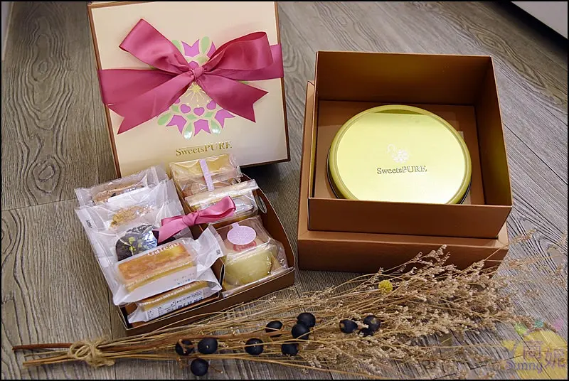 台中好吃手作餅乾。SweetsPURE。爆好吃曲奇餅媲美香港排隊名店、禮盒包裝漂亮內容多樣經濟實惠送禮有面子@sunny吃喝遊樂