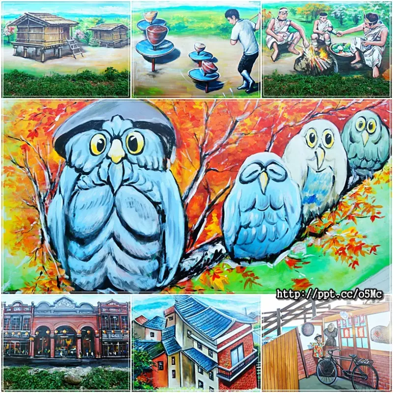 【三峽溪】熱門彩繪新景點～串連三峽老街觀光景點，成為鐵馬族的福音達到親水、親景、親自然的低碳生態新天地之目標