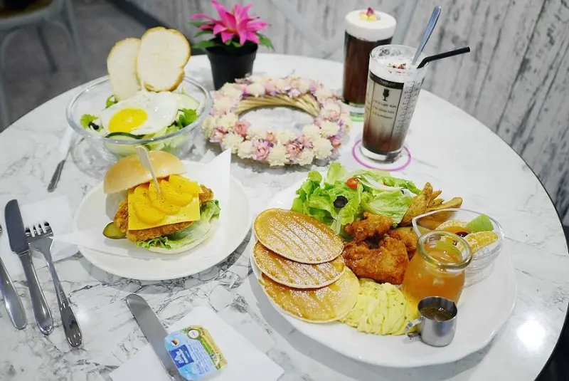 【新北】新莊 糧好 早午餐 充滿乾燥花、大理石桌的質感早午餐店‧給自己一個糧好生活！♥♥♥