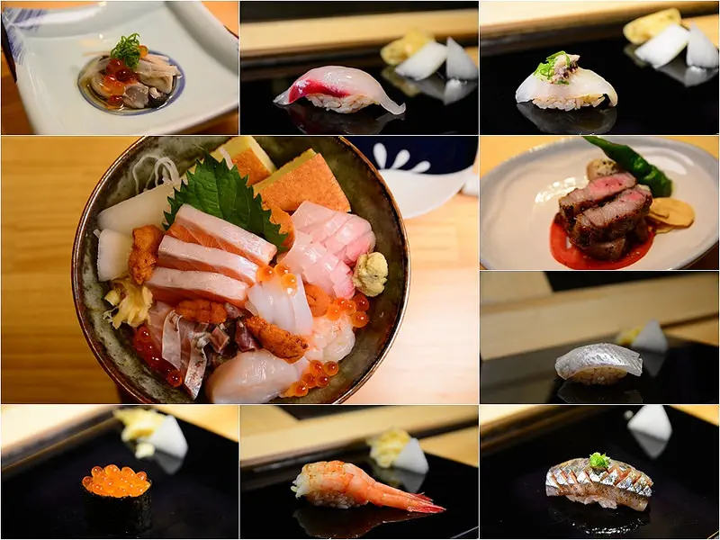 【台中│美食】精誠路美食推薦，少見魚獲握壽司，搭配赤醋醋飯，完美結合，午間限定海鮮丼飯，各種海味在嘴中流竄。一貫入魂