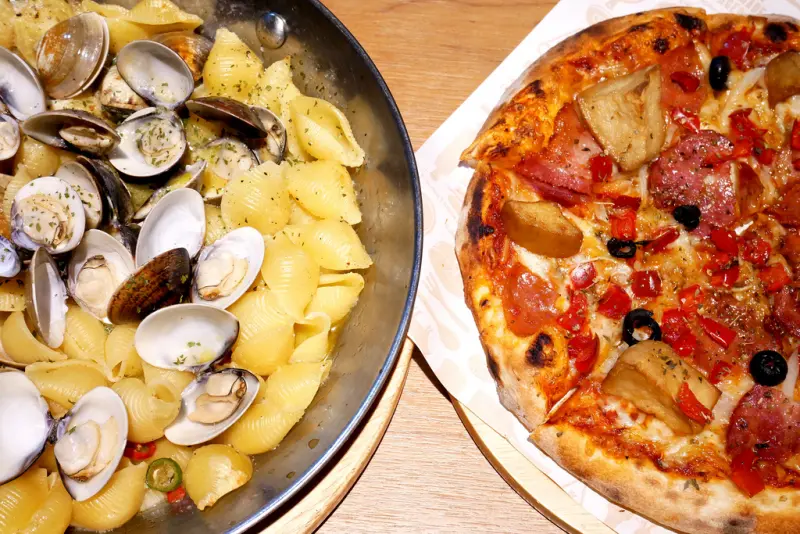 堤諾比薩 Tinos Pizza Café(家樂福內湖店)樸實不花俏的好味道