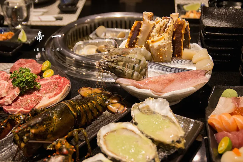 [食癮-燒烤]帝一頂級燒烤吃到飽｜帝王蟹、澎湃海鮮、黑毛牛、伊比利豬，專人桌邊服務吃到飽｜台北市內湖區｜西湖站