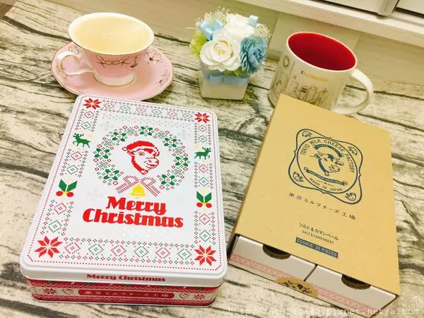 [聖誕限定禮盒] 東京牛奶起司工房，三種口味滿滿的幸福  #日本伴手禮 #交換禮物